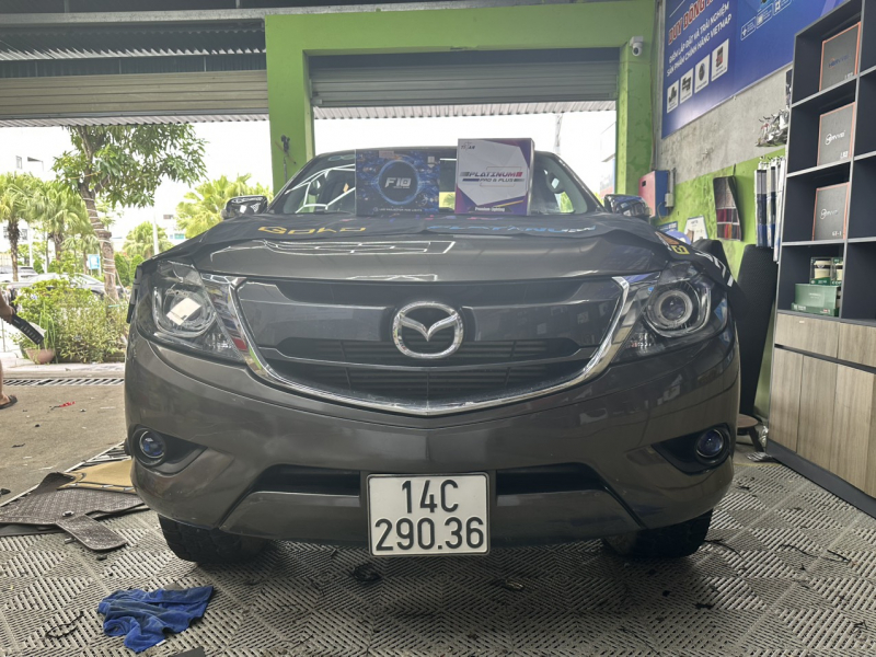 Độ đèn nâng cấp ánh sáng Mazda BT50 	 		 		